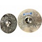 Used Zildjian 14in A Custom Hi Hat Pair Cymbal