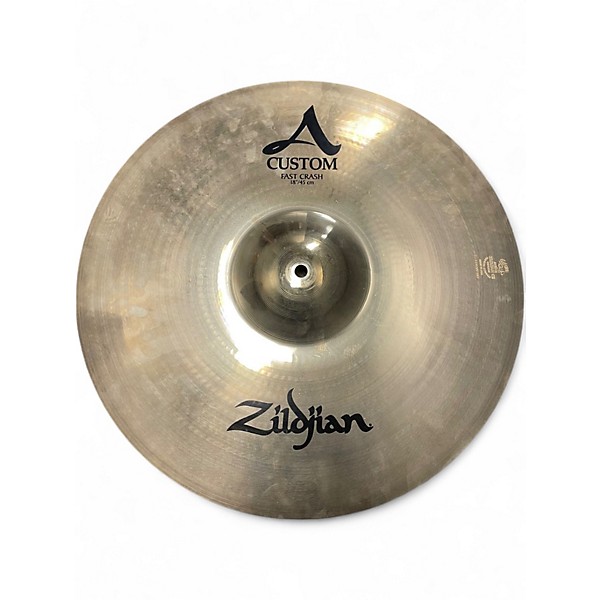 Used Zildjian 18in A Custom Fast Crash Cymbal