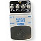 Used Behringer DR600 Digital Stereo Reverb Effect Pedal