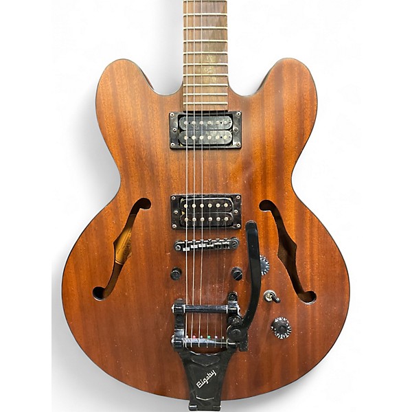 Used Epiphone Dot Studio Walnut Stain Hollow Body Electric Guitar
