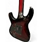 Used Schecter Guitar Research BLACKJACK SLS  FR Trans Red Solid Body Electric Guitar