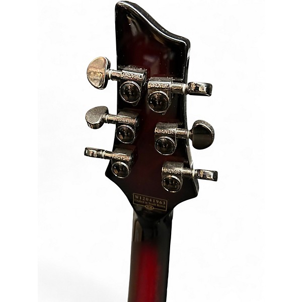 Used Schecter Guitar Research BLACKJACK SLS  FR Trans Red Solid Body Electric Guitar