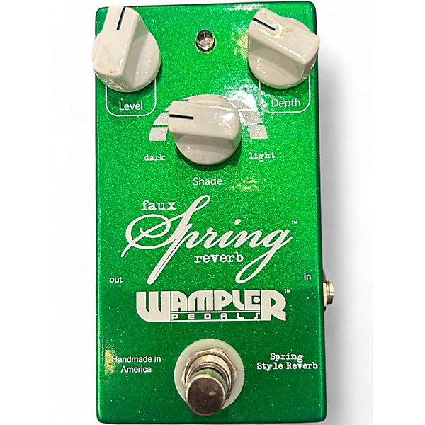 Used Wampler Faux Spring Reverb Effect Pedal