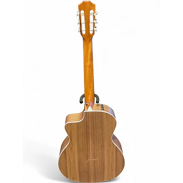 Used Taylor 214CEN Natural Classical Acoustic Electric Guitar