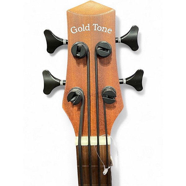 Used Gold Tone 25" Scale MicroBass Natural Acoustic Bass Guitar