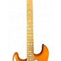 Used Fender Player Stratocaster Left Handed Orange Solid Body Electric Guitar