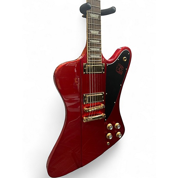 Used Epiphone Firebird Studio Ruby Red Meltallic Solid Body Electric Guitar