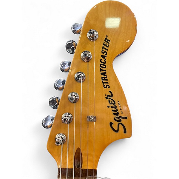 Used Squier Vintage Modified 70s Stratocaster Natural Solid Body Electric Guitar