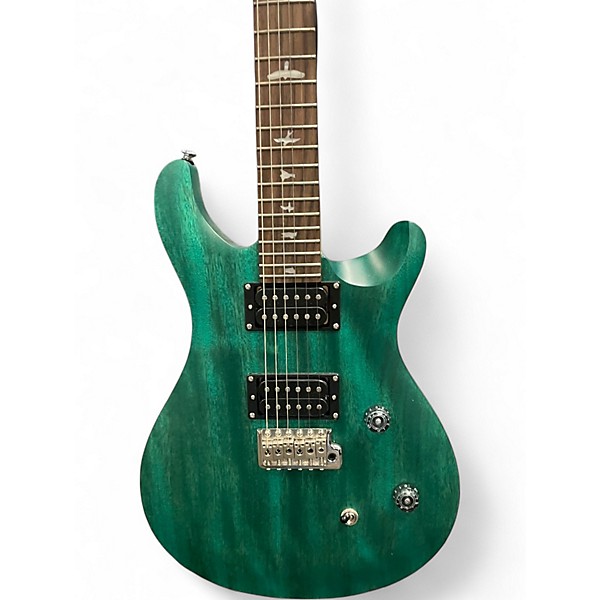 Used PRS CE24 STANDARD SATIN SATIN GREEN Solid Body Electric Guitar