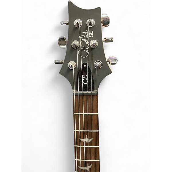 Used PRS CE24 STANDARD SATIN SATIN GREEN Solid Body Electric Guitar