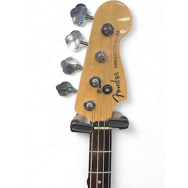 Used Fender American Elite Precision Bass Sunburst Electric Bass Guitar