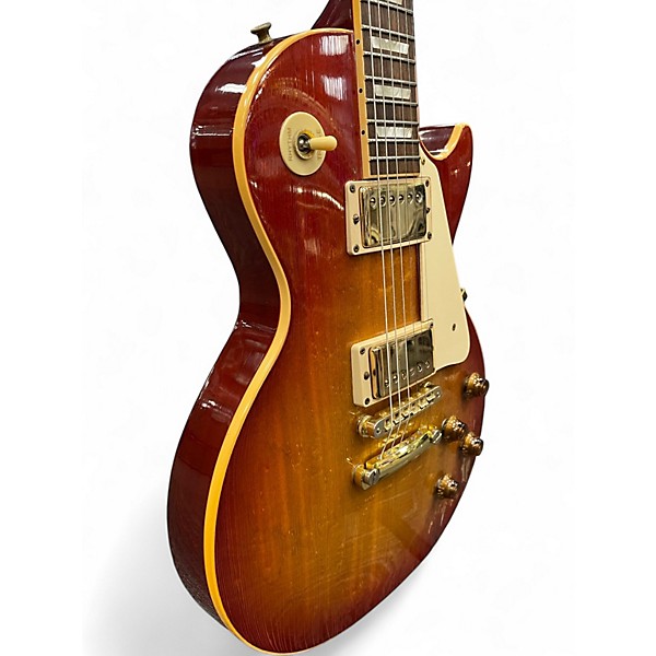 Used 2017 Gibson Les Paul Classic Cherry Sunburst Solid Body Electric Guitar