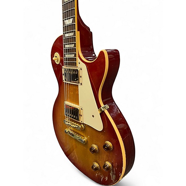 Used 2017 Gibson Les Paul Classic Cherry Sunburst Solid Body Electric Guitar