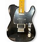 Used Fender Modern Player Telecaster Plus Trans Black Solid Body Electric Guitar