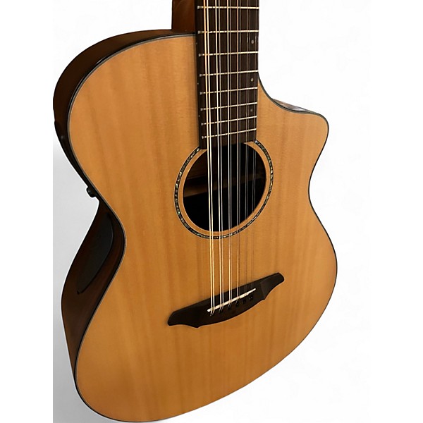 Used Breedlove Atlas Solo C350/SRE-12 Natural 12 String Acoustic Electric Guitar