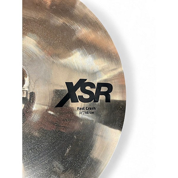 Used SABIAN 16in XSR Fast Crash Cymbal