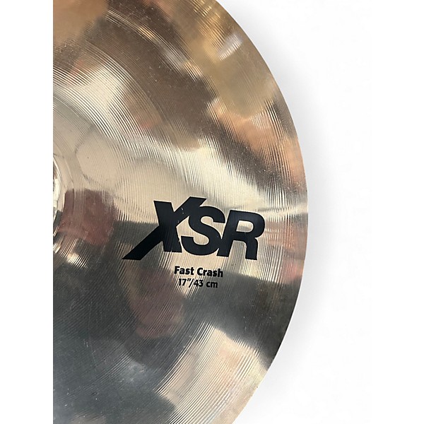 Used SABIAN 17in XSR Fast Crash Cymbal