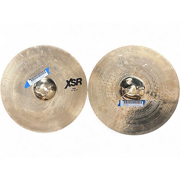 Used SABIAN 14in XSR Hi Hats Cymbal