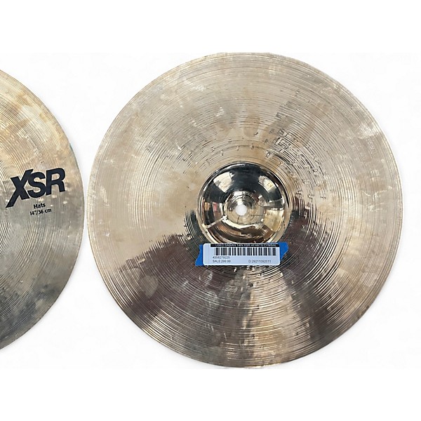 Used SABIAN 14in XSR Hi Hats Cymbal