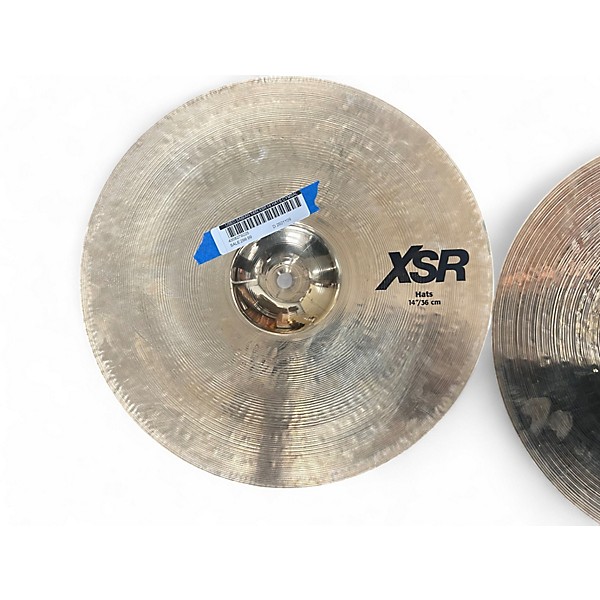 Used SABIAN 14in XSR Hi Hats Cymbal