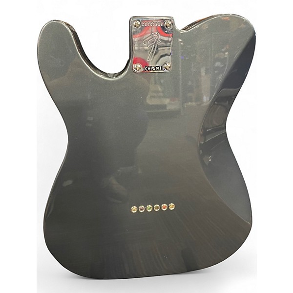 Used Fender Chris Shiflett Cleaver Telecaster Deluxe Charcoal Frost Metallic Solid Body Electric Guitar