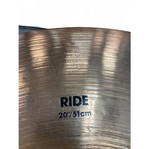 Used Zildjian 20in Bronze Scimitar Ride Cymbal