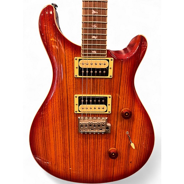 Used PRS SE Custom 24 Honey Burst Solid Body Electric Guitar