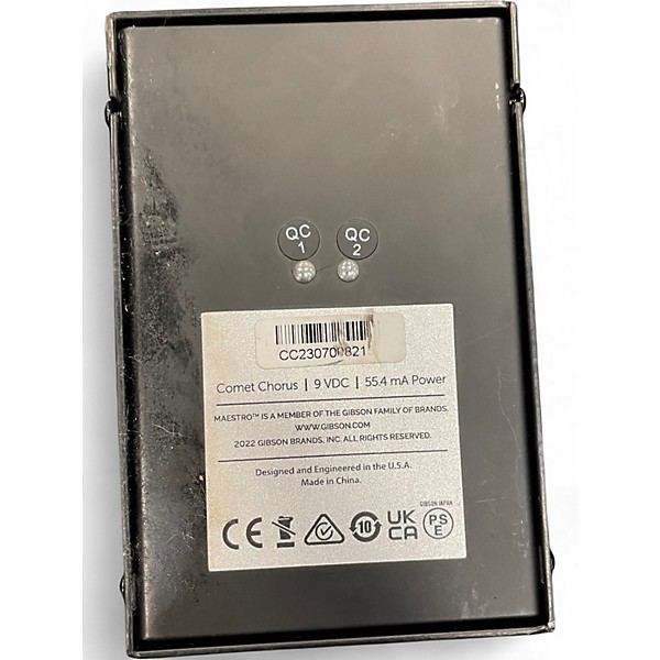 Used Maestro comet chorus Effect Pedal