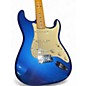 Used 2022 Fender American Ultra Stratocaster COBRA BLUE Solid Body Electric Guitar thumbnail