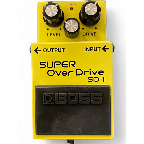 Used BOSS SD1 Super Overdrive Effect Pedal