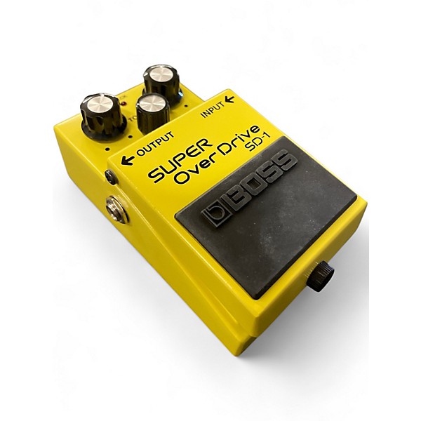 Used BOSS SD1 Super Overdrive Effect Pedal