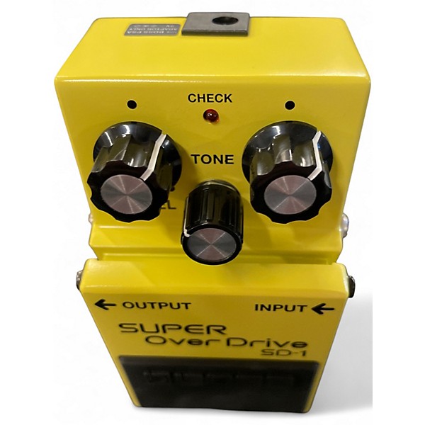 Used BOSS SD1 Super Overdrive Effect Pedal