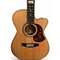 Used Maton EBG808C TE Natural Acoustic Electric Guitar
