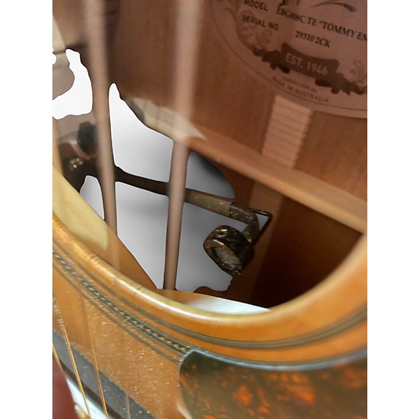 Used Maton EBG808C TE Natural Acoustic Electric Guitar