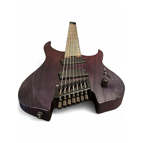 Used Legator Ghost Performance 7 Multi Scale Natural Solid Body Electric Guitar