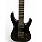 Used Jackson JS22-7 Dinky 7 String Black Solid Body Electric Guitar
