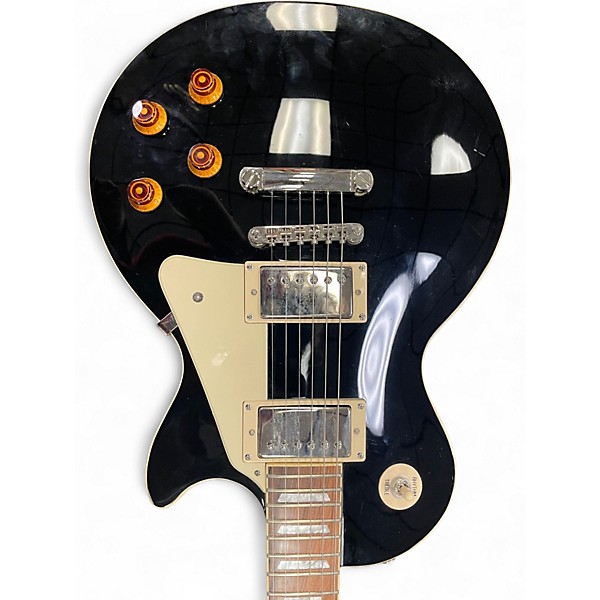 Used Epiphone Les Paul Standard Black Solid Body Electric Guitar
