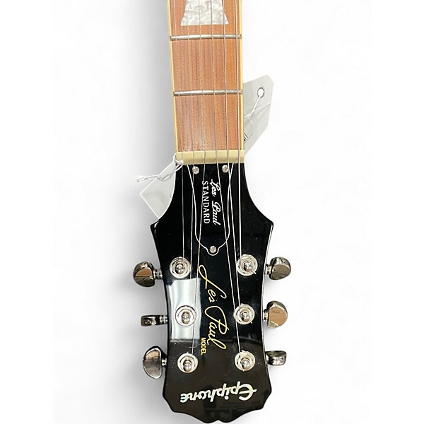 Used Epiphone Les Paul Standard Black Solid Body Electric Guitar