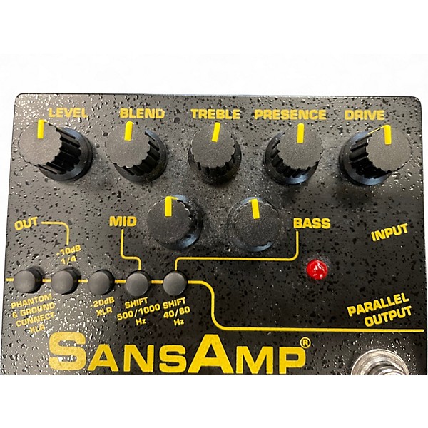 Used Tech 21 Sansamp PBDR Bass Driver DI Bass Effect Pedal