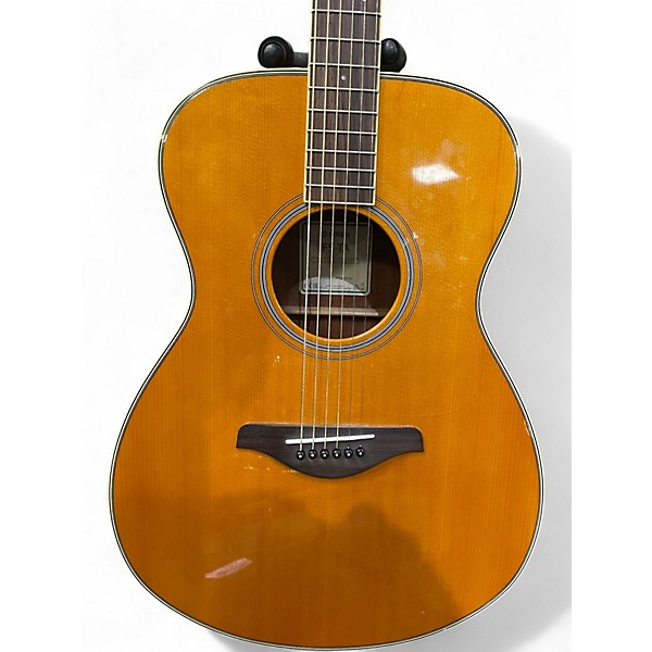 Used Yamaha FSTA TransAcoustic Concert Natural Acoustic Electric Guitar