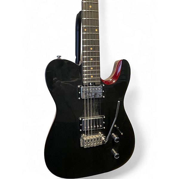 Used Harley Benton FUSION T Black Solid Body Electric Guitar