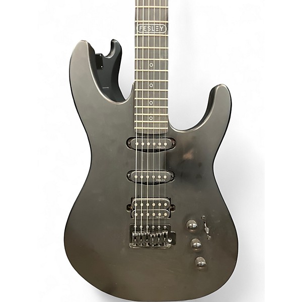 Used Fesley DELUXE EDITION Black Solid Body Electric Guitar