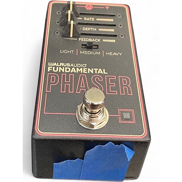 Used Walrus Audio FUNDAMENTAL PHASER Effect Pedal