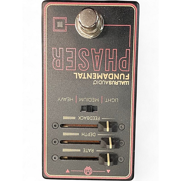 Used Walrus Audio FUNDAMENTAL PHASER Effect Pedal