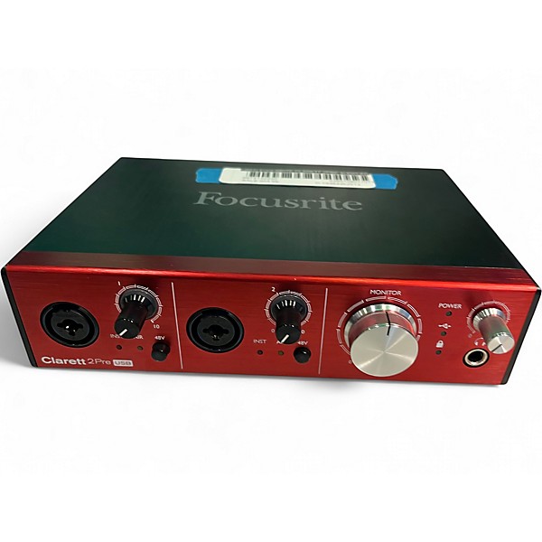Used Focusrite Clarett 2Pre Audio Interface