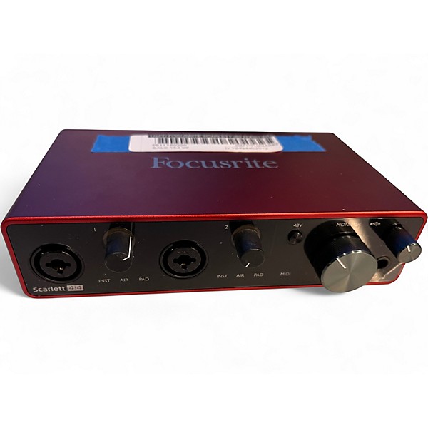 Used Focusrite Scarlett 4i4 Audio Interface
