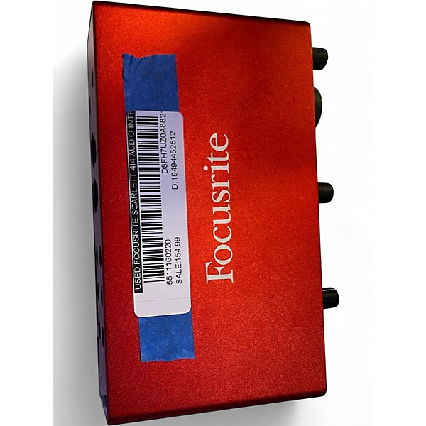 Used Focusrite Scarlett 4i4 Audio Interface