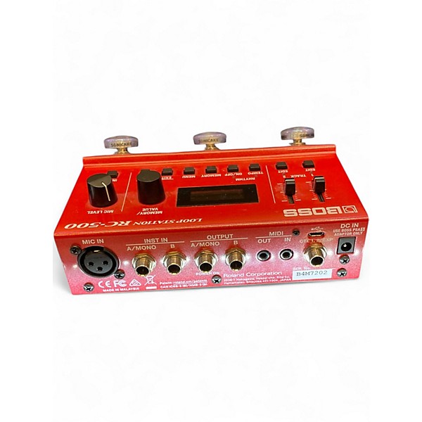 Used BOSS RC500 LOOP STATION Pedal
