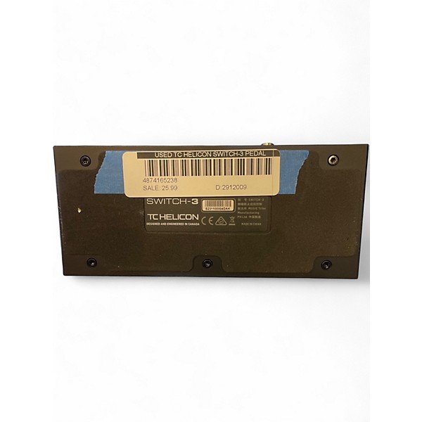 Used TC Helicon SWITCH-3 Pedal