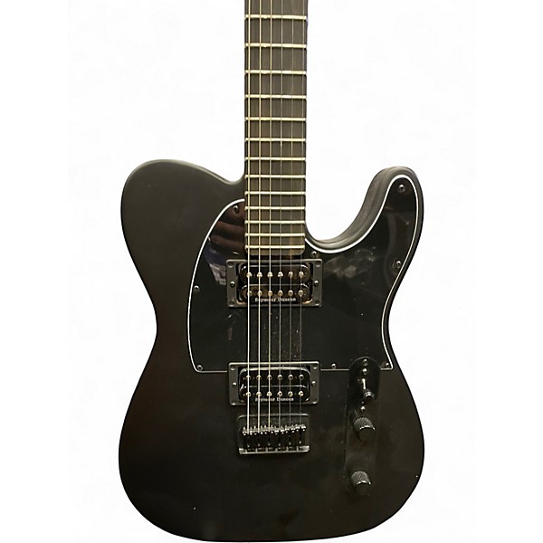 Used Fender PLAYER II ADVANCED TELECASTER HH Black Solid Body Electric Guitar